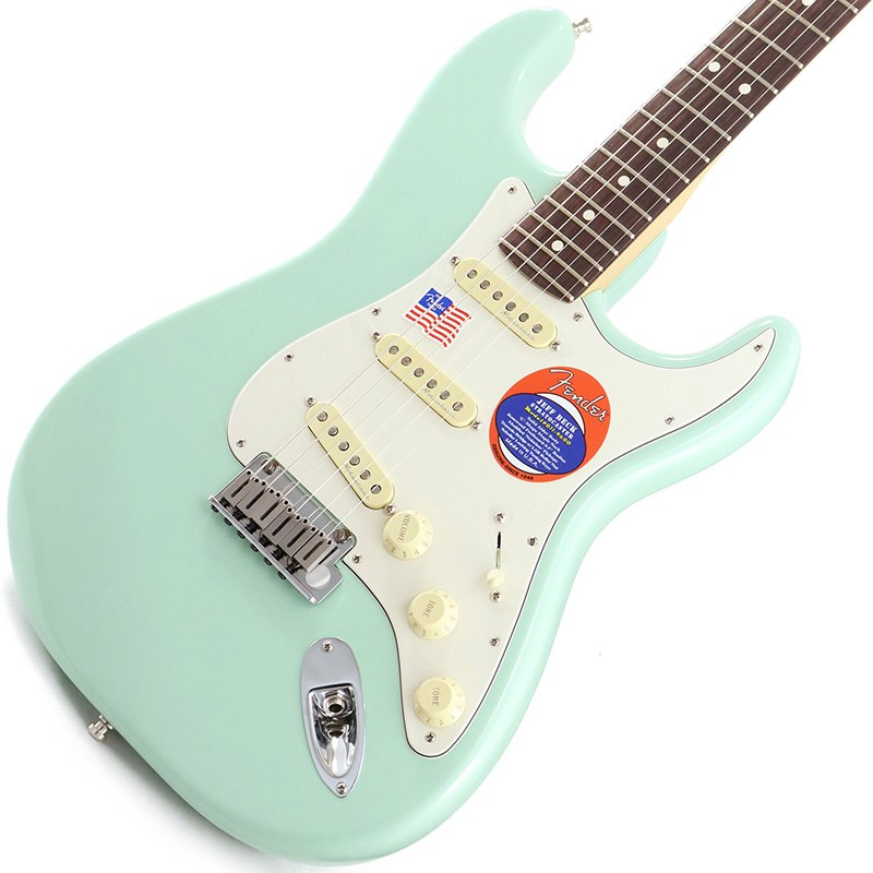 激安＆新作！ Fender USA Jeff Beck Stratocaster (Surf Green)：池部