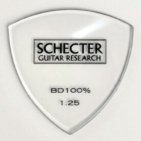 SCHECTER SPD-EZ10 (TRIANGLE/1.25mm)[100％土に還るギターピック] ×3枚セット