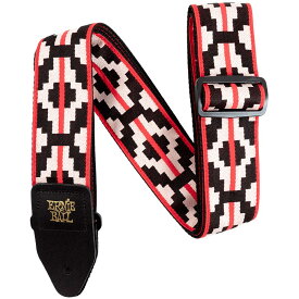 あす楽 ERNIE BALL 【数量限定!在庫処分特価!!】 Ristra Red Jacquard Strap [#P05322]