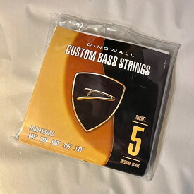 DINGWALL CUSTOM BASS STRINGS [NICKEL 5ST MIDIUM SCALE for Super J，P series] SET ROUND-WOUND .045-.130