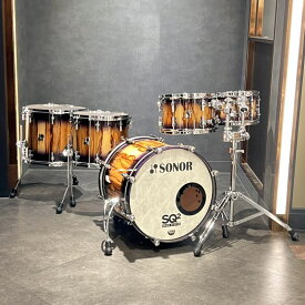 SONOR 【5/20までの特別価格！】SQ2 System Beech 5pc Drum Kit - Purple Burst Finish with African Marble [BD20，TT10&12，FT14，FT16]【特注品】