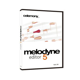 celemony Melodyne 5 Editor（パッケージ版）（チュートリアルビデオ収録USBメモリ同梱）