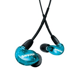 あす楽 SHURE 【GWゴールドラッシュセール】SE215 Special Edition(SE215SPE-A トランス・ルーセント・ブルー)(国内正規品・2年間保証)