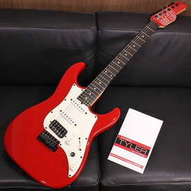 JAMES TYLER Studio Elite HD Italian Supercar Red w/Matching Head Stock Swamp Ash Body SN.22398