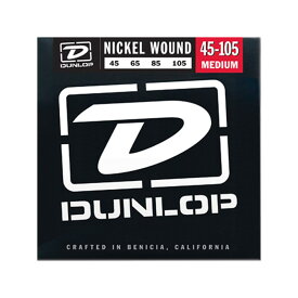 Dunlop (Jim Dunlop) Nickel Plated Steel Electric Bass Strings 4st DBN45105 [MEDIUM/45-105]