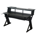 Ikebe Original 【春のPremium SALE】【acc】Canvas Desk (STR-335) Black【期間・台数限定特別プライス！】(お届け先：本州/四国)※代引き不可