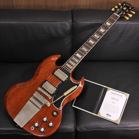 Gibson Murphy Lab 1964 SG Standard Reissue with Maestro Vibrola Heavy Aged Faded Cherry SN. 300754