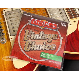 ThroBak Electronics Vintage Choice Pure Nickel Guitar Strings [Hex Core/Light 10~46]