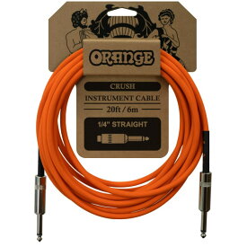 Orange CRUSH Instrument Cable 6m S/S [CA036]