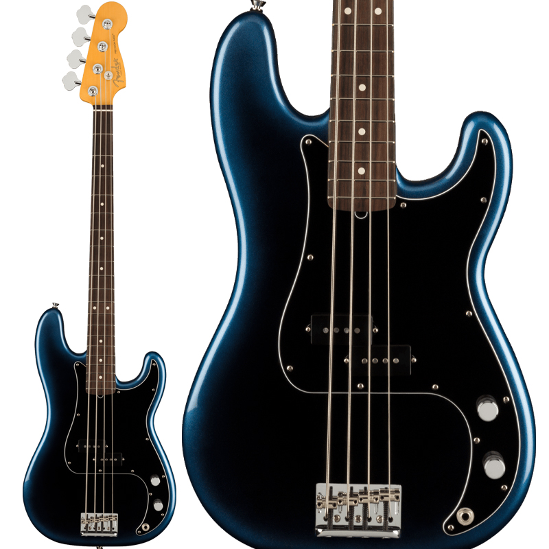 フェンダー エレキベース プレシジョンベース プレベ Fender USA American 限定モデル Professional II Night Dark ご予約受付中 Precision Bass 入荷待ち 人気ブランド多数対象 Rosewood
