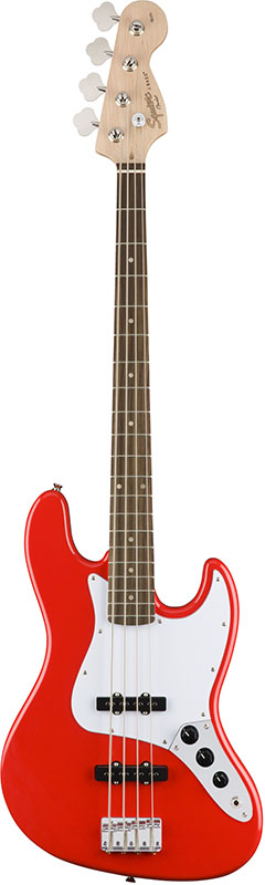 スクワイヤー スクワイア エレキベース ジャズベース 初心者 入門 Squier 信頼 by Race Jazz Series Red Affinity Bass Fender デポー