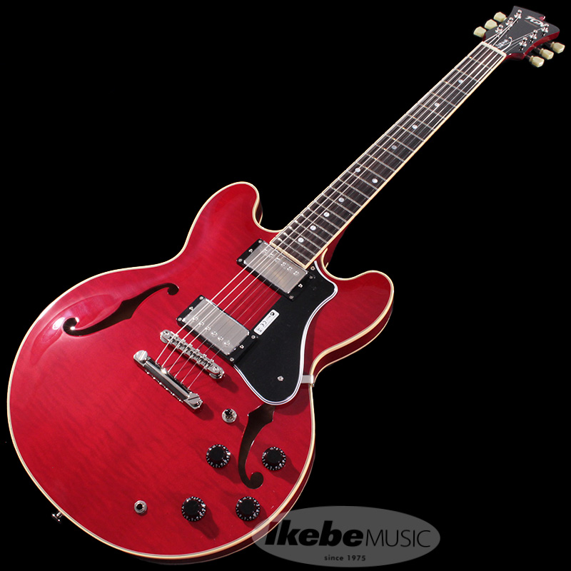 エレキギター フジゲン セミアコ FUJIGEN MSA-HP Cherry お得クーポン発行中 92％以上節約 Masterfield