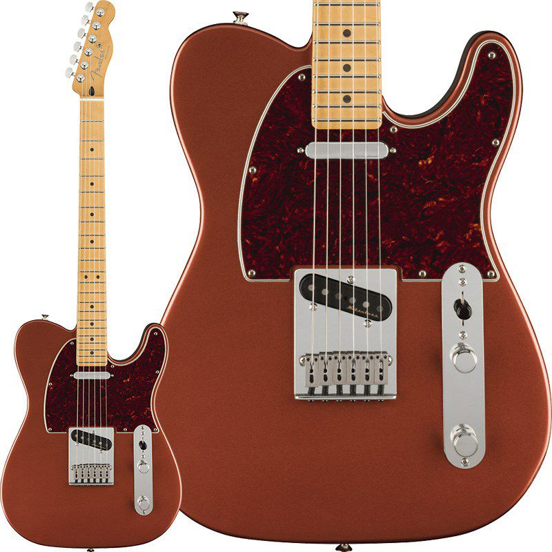 エレキギター フェンダー テレキャスター SALE 77%OFF Fender MEX Player 最大57％オフ！ Plus Telecaster Candy rpt5 Apple Maple Red Aged
