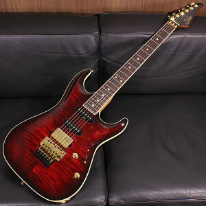 Standard Carve Top Flame Maple Top Chili Pepper Red Burst w/Ivoroid Binding SN. 82872 Suhr Guitars (�V�i)