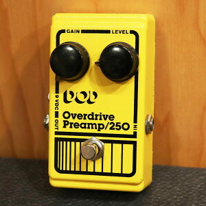 VINTAGE Overdrive Preamp 250 Yellow '82 DOD (Be[W gp)