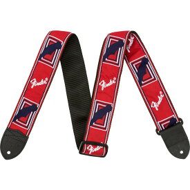 翌日配達 【ブラックフライデーセール】 Monogrammed Strap Red/White/Blue(#0990682000) Fender USA (新品)