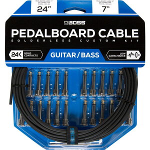 BCK-24 wPedalboard cable kitC 24connectorsC 7.3mx`\_[XP[u` BOSS (Vi)