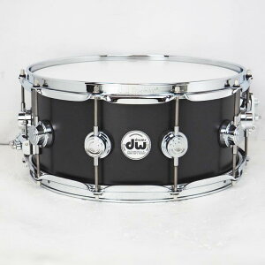 DRS00614SSC107 [Collector's Pure Maple Snare Drum Standard Shell 14×6 / Ebony Satin Oil] dw (�V�i)