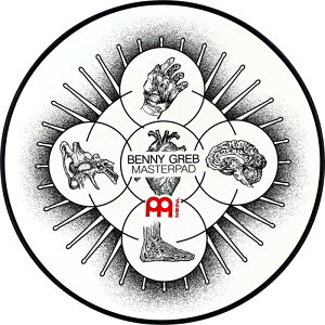 MPP-12-BG [Benny Greb Artist Series Practice Pad 12] MEINL (�V�i)