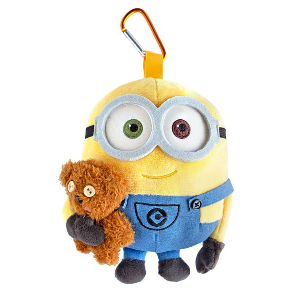 ミニオン Bob+Tim ぬいぐるみ マウスピース ポーチ NONAKA (新品)