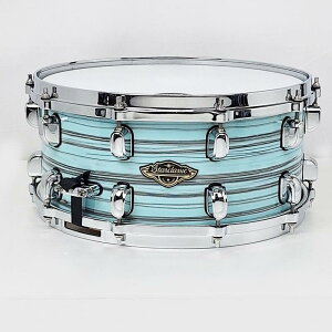 Starclassic Walnut/Birch Snare Drum 14×6.5 - Lacquer Arctic Blue Oyster [WBSS65-LLO] TAMA (Vi)