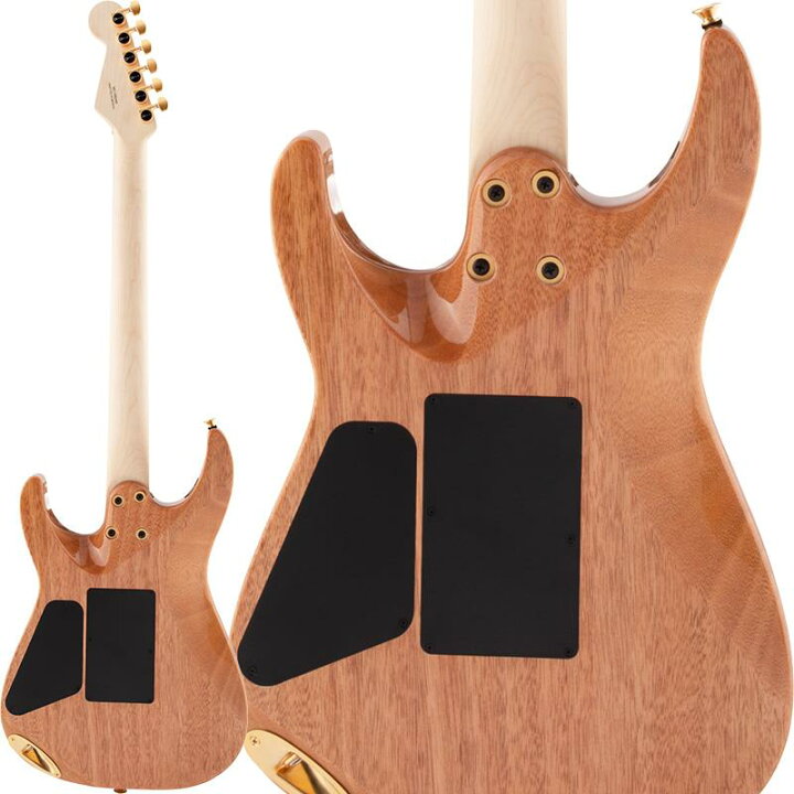 楽天市場】Pro-Mod DK24 HH FR M Mahogany with Quilt Maple (Dark 