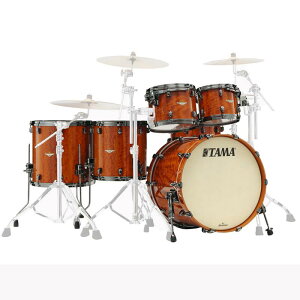 �y2��18�������\��z�yLIMITED MODEL�zBE52ZBAS-GAC [STARCLASSIC Bubinga 5pc Shell Kit/Figured African Cherry Outer Ply w/Black Nickel Hardware] TAMA (�V�i)