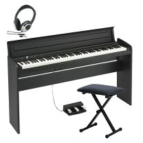 楽天市場】korg 電子ピアノ lp-180-bk 88鍵の通販