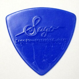 エンボスギターピック (Medium/Blue) Sago (新品)