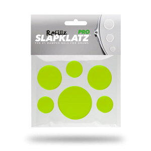SlapKlatz Pro Refillz Drum Dampeners - GEL Alien Green SlapKlatz (Vi)