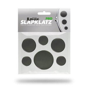 SlapKlatz Pro Refillz Drum Dampeners - GEL Black SlapKlatz (Vi)