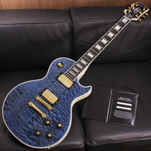 1968 Les Paul Custom 5A Quilt Maple Top Gloss Cobalt Trans Blue SN. 502578 Gibson (Vi)