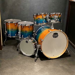 AR628SFUV [ARMORY Drum Set Studioease Fast Shell Pack / 22BDE10TTE12TTE14FTE16FTE14SD][Emerald Burst] MAPEX (Vi)