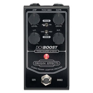 翌日配達 DCX BOOST BLACK EDITION(オリジンエフェクツ)オーバードライブ/ブースター ORIGIN EFFECTS (新品)