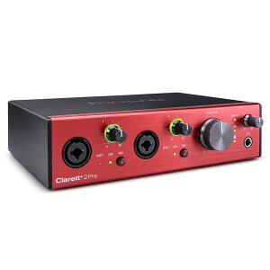 Clarett+ 2Pre USB(�ő�10in/4out�EUSB�I�[�f�B�I�C���^�[�t�F�C�X)(�t�H�[�J�X���C�g) Focusrite (�V�i)
