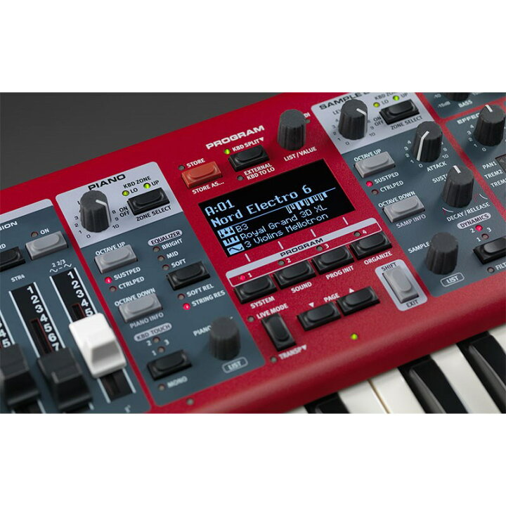 楽天市場】翌日配達 Nord Electro 6 HP73 73鍵 ハンマーアクション 