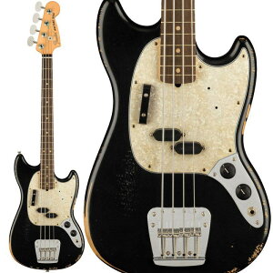 JMJ Road Worn Mustang Bass (BLK) ylグOiiz Fender MEX (Vi)