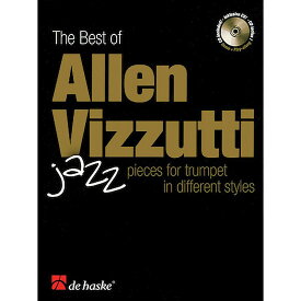 ヴィズティ ： ベスト・オブ・アレン・ヴィズッティ : Jazz pieces for trumpet in different styles (CD付) De Haske (新品)