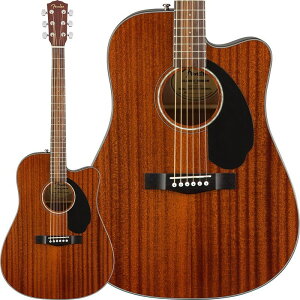 yʌzFender CD-60SCE Dreadnought All-Mahogany tF_[ Fender Acoustics (Vi)