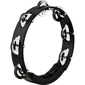 HTT8BK [Headliner Series Tour Tambourine / Steel Jingle 1 row] MEINL (�V�i)