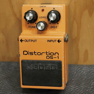 VINTAGE DS-1 Distortion '81 Long Dash Black Screw BOSS (ヴィンテージ やや使用感あり)