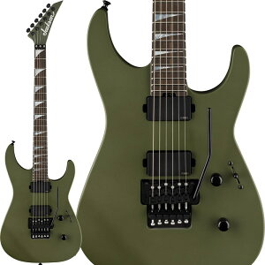 American Series Soloist SL2MG (Matte Army Drab/Ebony) Jackson (Vi)