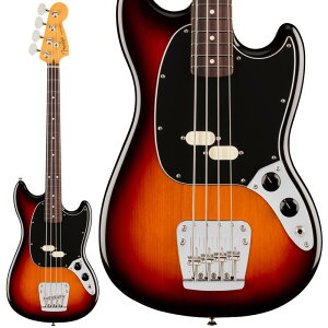 American Professional Classic Mustang Bass (3-Color Sunburst/Rosewood)yThe Autumn Winter 2025 Campaignz Fender USA (Vi)