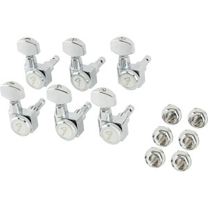 Locking Stratocaster / Telecaster Machine Heads All Short Post Chrome (6pcs) [#0990818105] Fender USA (Vi)