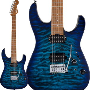 Pro-Mod Series DK24 HH 2PT CM QM (Chlorine Burst/Caramelized Maple) Charvel (Vi)