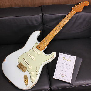 MBS 1962 Poblano Stratocaster Relic Aged Sonic Blue Master Built by David Brown SN. DB0172 Fender Custom Shop (�V�i)
