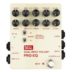 DUAL INPUT PREAMP PRO-EQ y[\z TRIAL (Vi)