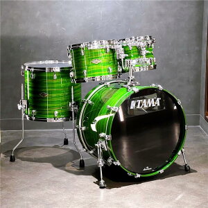 Starclassic Walnut/Birch 4pc Drum Kit - Lacquer Shamrock Oyster [WBS42S-LSO] TAMA (Vi)