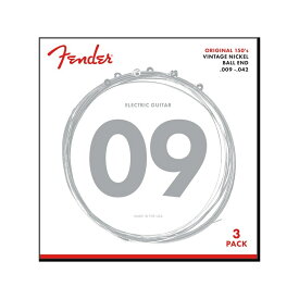 150L NICKEL BALL 9-42 3 PACK [0730150309] Fender USA (新品)