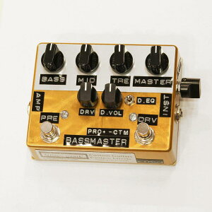 Bass Master PRO+ CTM w/Drive EQ Select Switch [Gold Scratch] shin�fs music (�V�i)